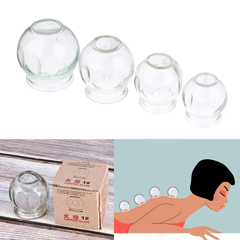 YOVIP 1PC Glass Cupping Therapy Cup  -  Professional Chinese Vacuum Cupping Therapy