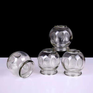 Glass cupping jars
