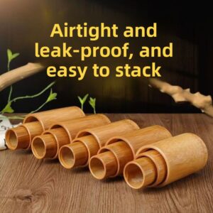 Natural Carbonized Bamboo Cupping Therapy Jar