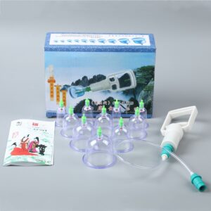 Vacuum cupping device